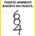 Πόσους αριθμούς βλέπετε και ποιους;