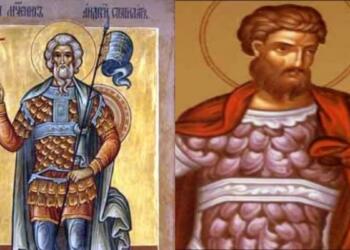 Άγιος Ανδρέας ο Στρατηλάτης: Ο ηρωικός Χιλίαρχος που θυσιάστηκε για την πίστη με τους 2.593 μάρτυρες του Χριστού