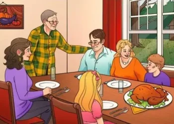 Αυτή η ευτυχισμένη οικογένεια έχει κάτι ασυνήθιστο που μόνο αυτοί που έχουν κοφτερή όραση μπορούν να το παρατηρήσουν