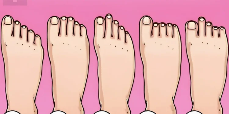 Το σχήμα του ποδιού σας αποκαλύπτει την κρυφή προσωπικότητά σας