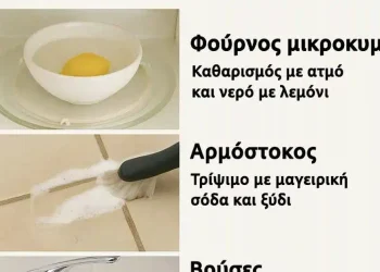 20 έξυπνα κόλπα καθαρισμού για ένα πεντακάθαρο σπίτι