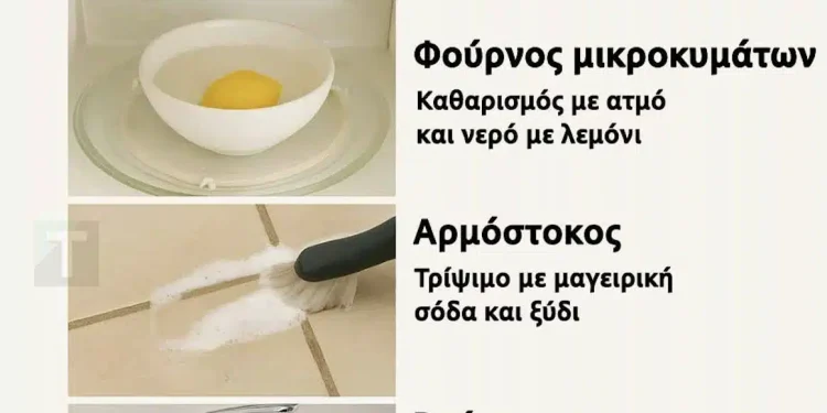 20 έξυπνα κόλπα καθαρισμού για ένα πεντακάθαρο σπίτι