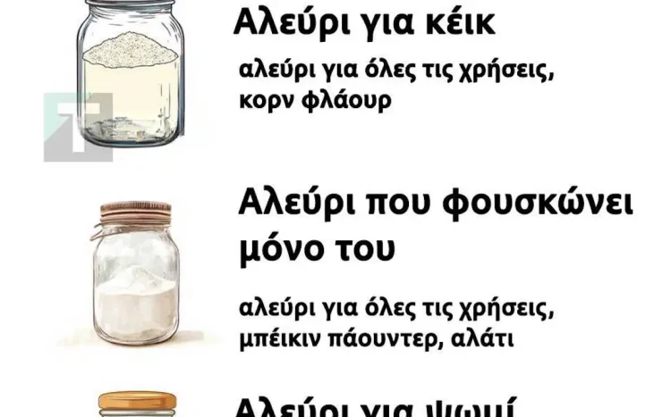 Σταματήστε να τα αγοράζετε από το κατάστημα. 6 αλεύρια που μπορείτε να φτιάξετε στο σπίτι