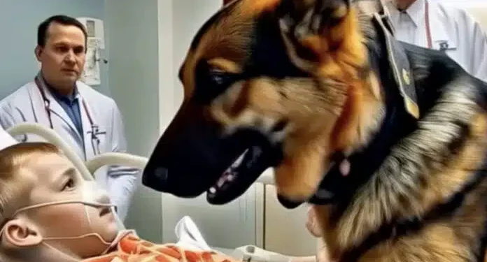 Πριν από την επέμβαση, το αγόρι αγκάλιασε τον σκύλο του, αλλά ξαφνικά ο σκύλος πήδηξε από το κρεβάτι και επιτέθηκε σε έναν από τους γιατρούς, όλοι έμειναν τρομοκρατημένοι, συνειδητοποιώντας τον λόγο πίσω από την παράξενη συμπεριφορά του