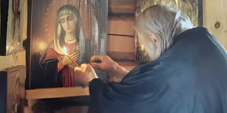 Ο αγράμματος μοναχός που έλεγε μόνο το «Χαίρε Μαρία»