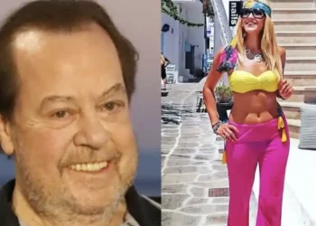 Κατάξανθη, με μακριές κοτσίδες μέχρι την μέση και πολύ νεότερη του: Αυτή είναι η σύντροφος του Γιάννη Πάριου, Στέλλα