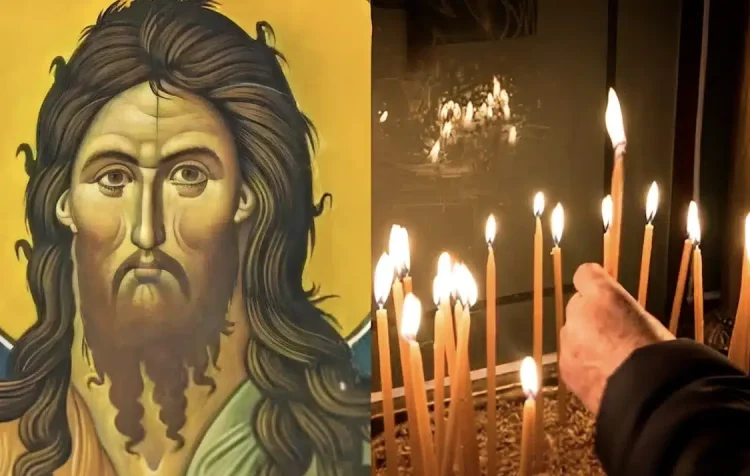 Εορτολόγιο 29 Αυγούστου: Ημέρα νηστείας και πολύ μεγάλη γιορτή της Ορθοδοξίας – Γιορτάζει ο μεγαλύτερος προφήτης της εκκλησίας μας