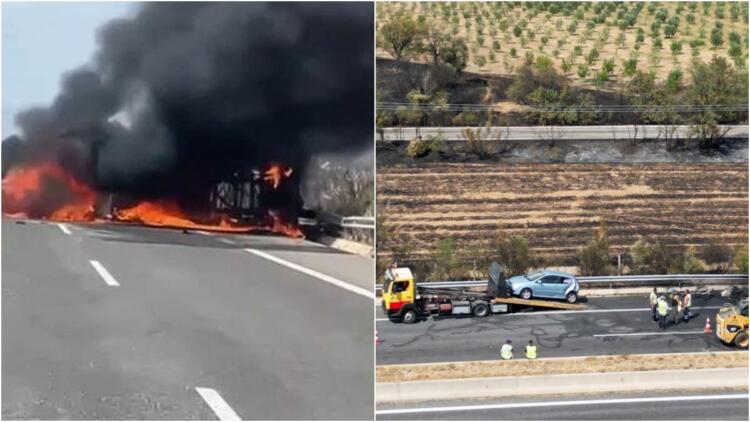 «Σώστε μας – Κάηκαν ζωντανοί οι άνθρωποι»: Συγκλονιστικές μαρτυρίες για την τραγωδία με τους τρεις νεκρούς στην Εγνατία Οδό