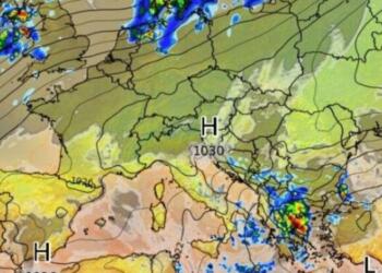Καιρός: «Κλειδώνει» την κακοκαιρία το ECMWF – Βροχές και καταιγίδες δίνει το ευρωπαϊκό μοντέλο