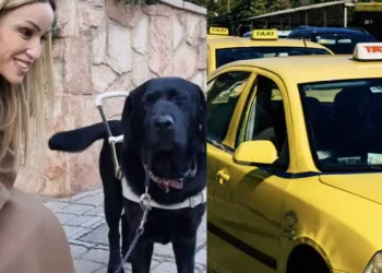 Οδηγός ταξί αρνήθηκε στην τυφλή Παραολυμπιονίκη Καρολίνα Πελενδρίτου να έχει μαζί της τον σκύλο οδηγό της