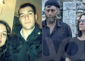 Η αδελφή του Βαγγέλη Γιακουμάκη παντρεύτηκε στο εκκλησάκι που χτίστηκε στη μνήμη του