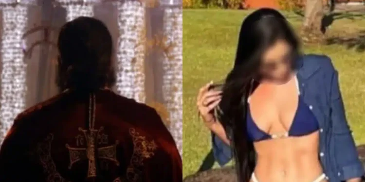 Αυτή είναι η καλλονή ερωμένη του ιερέα – Πιάστηκαν επ’ αυτοφώρω από πιστούς -Φώναζαν: «Άνοιξε την πόρτα»