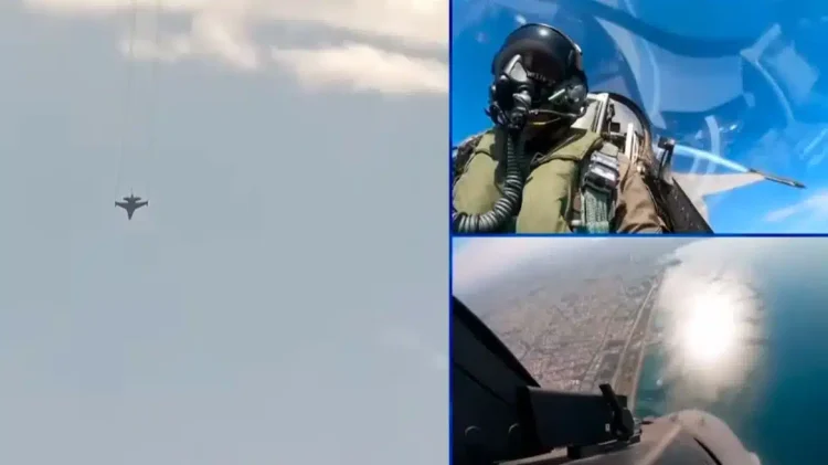 Συγκίνησε ο πιλότος της ομάδας Ζευς στη Θεσσαλονίκη: «Τιμάμε αυτούς που ύψωσαν το όχι και πέταξαν πάνω από τον φόβο»