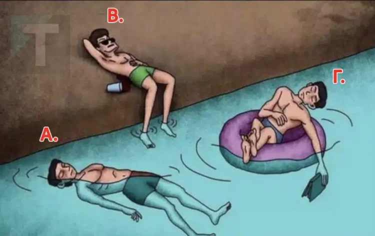 Τεστ μόνο για μυαλά ντέντεκτιβ: Ποιος από τους τρεις είναι νεκρός;