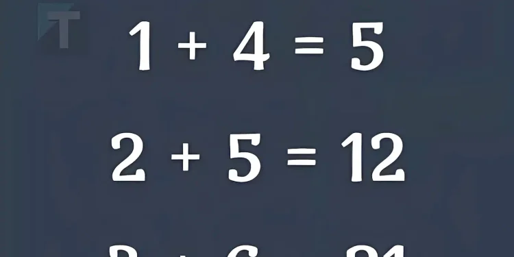 Τεστ για διάνοιες: Mπορείτε να βρείτε τον αριθμό που λείπει σε 23 δευτερόλεπτα;