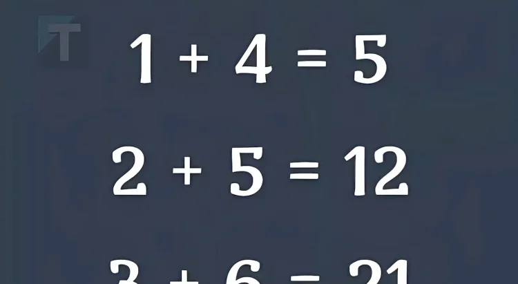 Τεστ για διάνοιες: Mπορείτε να βρείτε τον αριθμό που λείπει σε 23 δευτερόλεπτα;