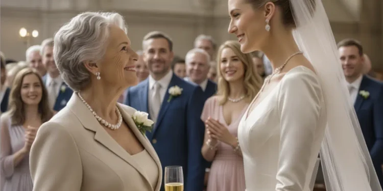 Δεν μπορούσα να αγοράσω επώνυμο νυφικό — έτσι βρήκα ένα πανέμορφο παλιό φόρεμα σ’ ένα μαγαζί μεταχειρισμένων. Οι πλούσιοι πεθεροί μου δεν εντυπωσιάστηκαν, όμως όταν περπάτησα στην εκκλησία, όλα άλλαξαν…