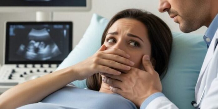 Στον τελευταίο μου προγεννητικό έλεγχο, ο γιατρός κοίταξε την οθόνη του υπερήχου, τα χέρια του έτρεμαν