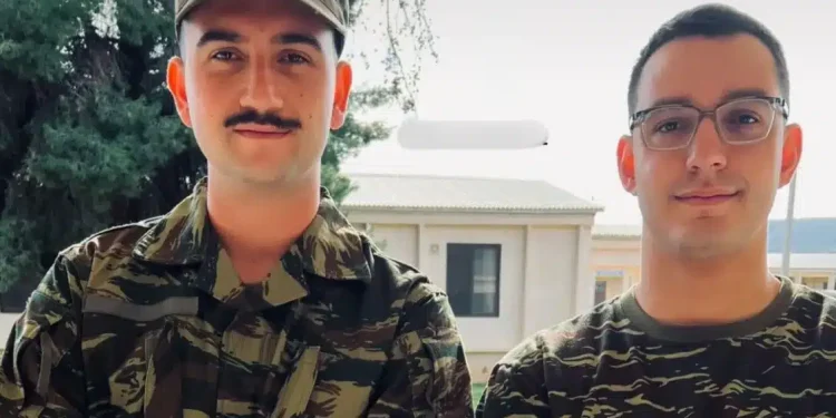 Πήγε φαντάρος ο Ανδρέας Πάγκαλος: Στον Αυλώνα για εκπαίδευση ο γιος του Θεόδωρου Πάγκαλου