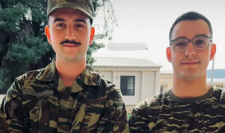 Πήγε φαντάρος ο Ανδρέας Πάγκαλος: Στον Αυλώνα για εκπαίδευση ο γιος του Θεόδωρου Πάγκαλου