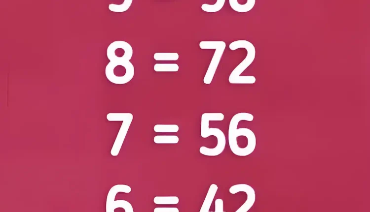 Μπορείτε να βρείτε ποιος αριθμός λείπει σε 14 δευτερόλεπτα;