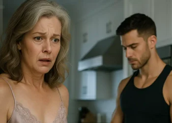 Είμαι σχεδόν 60 χρονών, παντρεμένη με έναν άντρα 30 χρόνια μικρότερο μου. Για 6 χρόνια, με αποκαλούσε «Μικρή του σύζυγο» και μου έφερνε κάθε βράδυ ένα ποτήρι νερό — μέχρι που ένα βράδυ τον ακολούθησα στην κουζίνα και ανακάλυψα ένα σχέδιο που ποτέ δεν προοριζόταν να δω