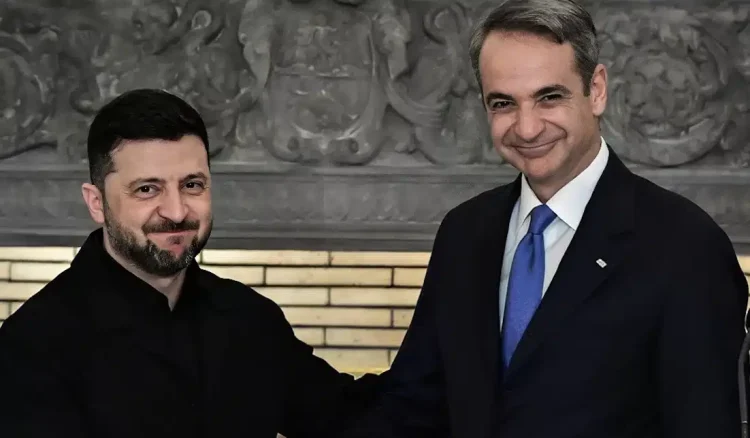 Ο Ζελένσκι αποθέωσε παγκοσμίως τον Μητσοτάκη – «Ευγνώμων στον Κυριάκο Μητσοτάκη, ευχαριστούμε Ελλάδα»