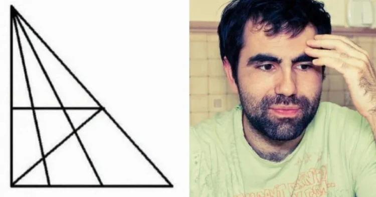 Πóσα τρiγωνα βλέπετε σε αuτή την εικόνα που έχει πονοκεφαλıάσει το ίντερνετ