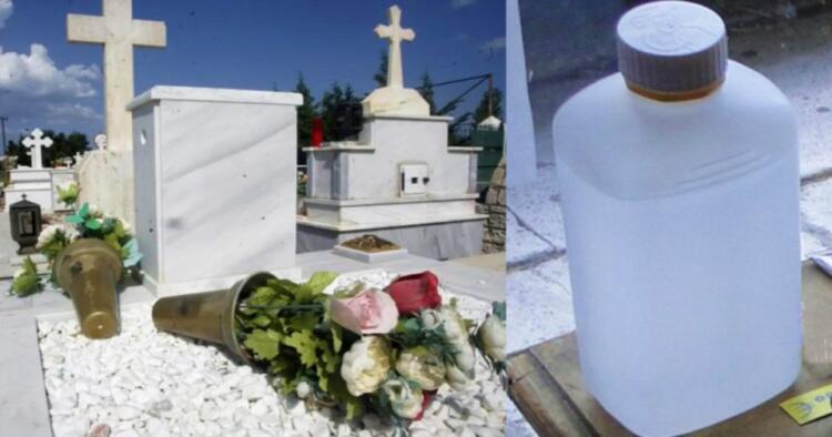 Ούρλιαζε μέσα στο νεκροταφείο: Πήγε να καθαρίσει τον τάφο, «κάηκαν» τα σωθικά της αντί για νερό ήπιε..