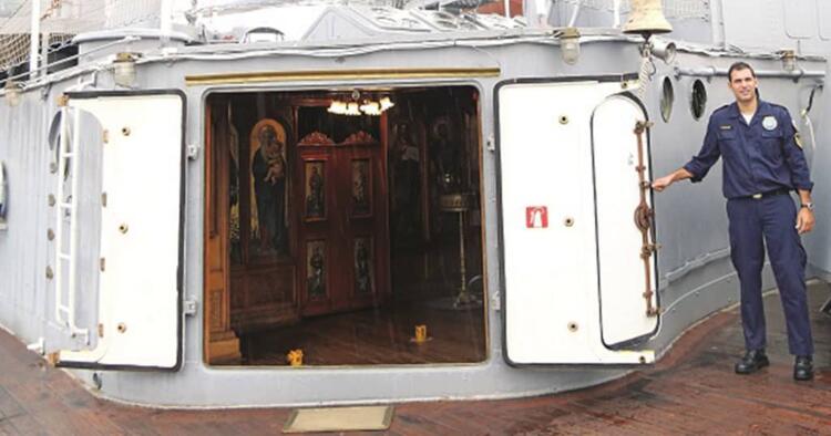 Το εκκλησάκι του Αγίου Νικολάου που προστάτευσε το θωρηκτό «Αβέρωφ»