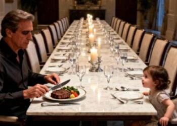 Επτά χρόνια πριν, ο τυφλός δισεκατομμυριούχος έτρωγε δείπνο μόνος… Μέχρι που ένα μικρό κορίτσι άλλαξε τα πάντα.