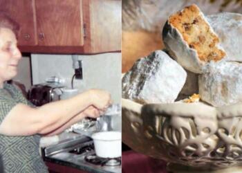 Το μuστικό της γιαγιάς για αφράτους, τραγανούς και βουτυρένιους κουραμπιέδες, παραδοσιακή συνταγή όπως παλιά