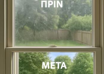 Το μυστικό καθαριστικό για να κάνετε τζάμια πιο αστραφτερά από ποτέ