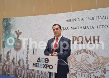 Άδωνις Γεωργιάδης: Κοσμοσυρροή στο Βελλίδειο στην παρουσίαση του βιβλίου του «Ρώμη»