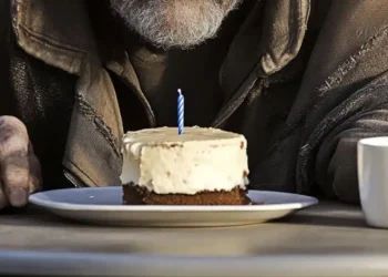 Άστεγος μου ζήτησε να του αγοράσω καφέ στα γενέθλιά του — Λίγες ώρες αργότερα, καθόταν δίπλα μου στην Πρώτη Θέση.