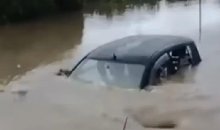 Σοκαριστικό βίντεο: H ΕΜΑΚ διέσωσε οικογένεια από πλημμυρισμένο δρόμο στη Λακωνία