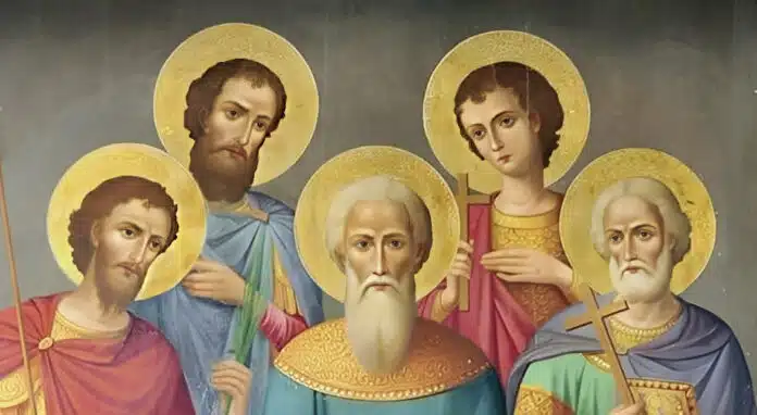 Εορτολόγιο 13 Δεκεμβρίου: Σήμερα γιορτάζουν οι πέντε Άγιοι Μάρτυρες με τα υπέροχα ονόματα – Σε ποιους λέμε «Χρόνια Πολλά»