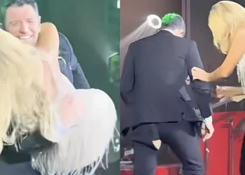 Έμειναν με το στόμα… ανοιχτό οι πελάτες: Ο Ρουβάς πήρε αγκαλιά την Θεοδωρίδου, άκουσε ένα χρατς, έβαλε το χέρι και του σκίστηκε το παντελόνι