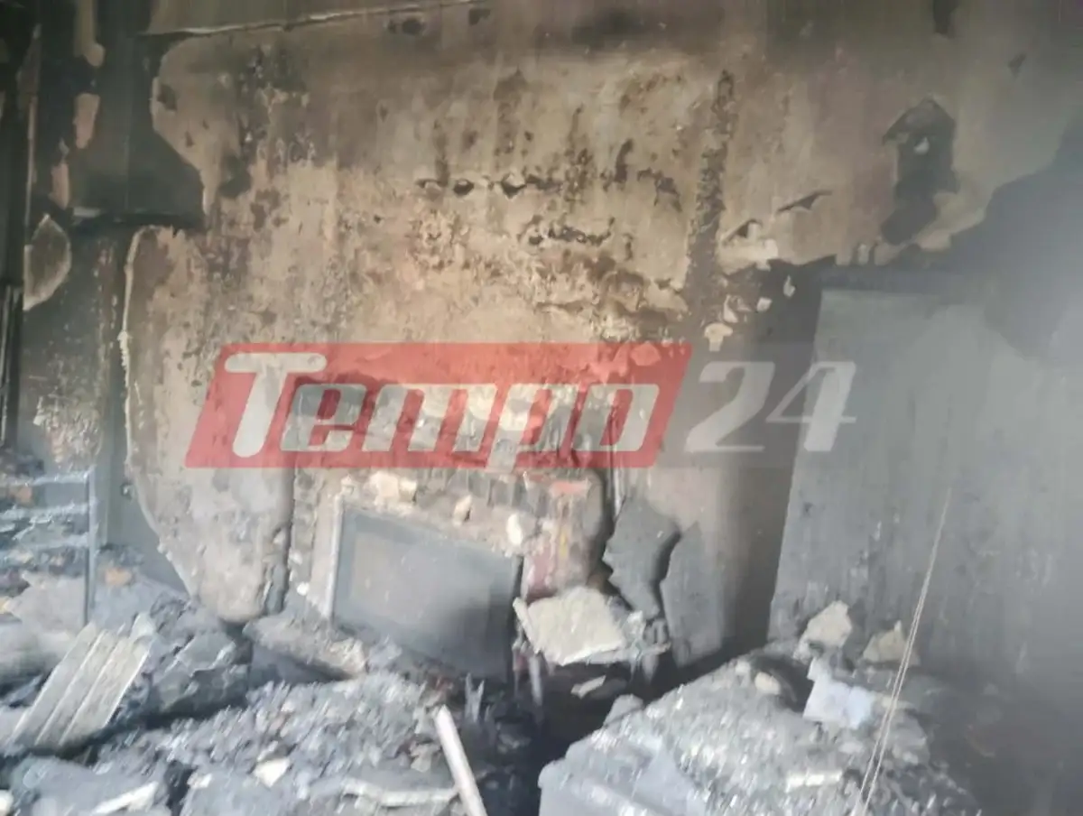 Τραγωδία στην Πάτρα: Ο διαιτητής του βόλεϊ, Σάββας Ιορδανίδης κάηκε ζωντανός στο σπίτι του 2 fotia patra