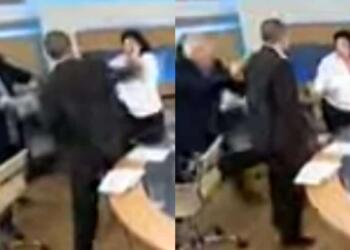 Η πιο ακραία στιγμή του «Καλημέρα Ελλάδα» – Η στιγμή που ο Παπαδάκης στάθηκε μπροστά από την Κανέλλη στην επίθεση Κασιδιάρη