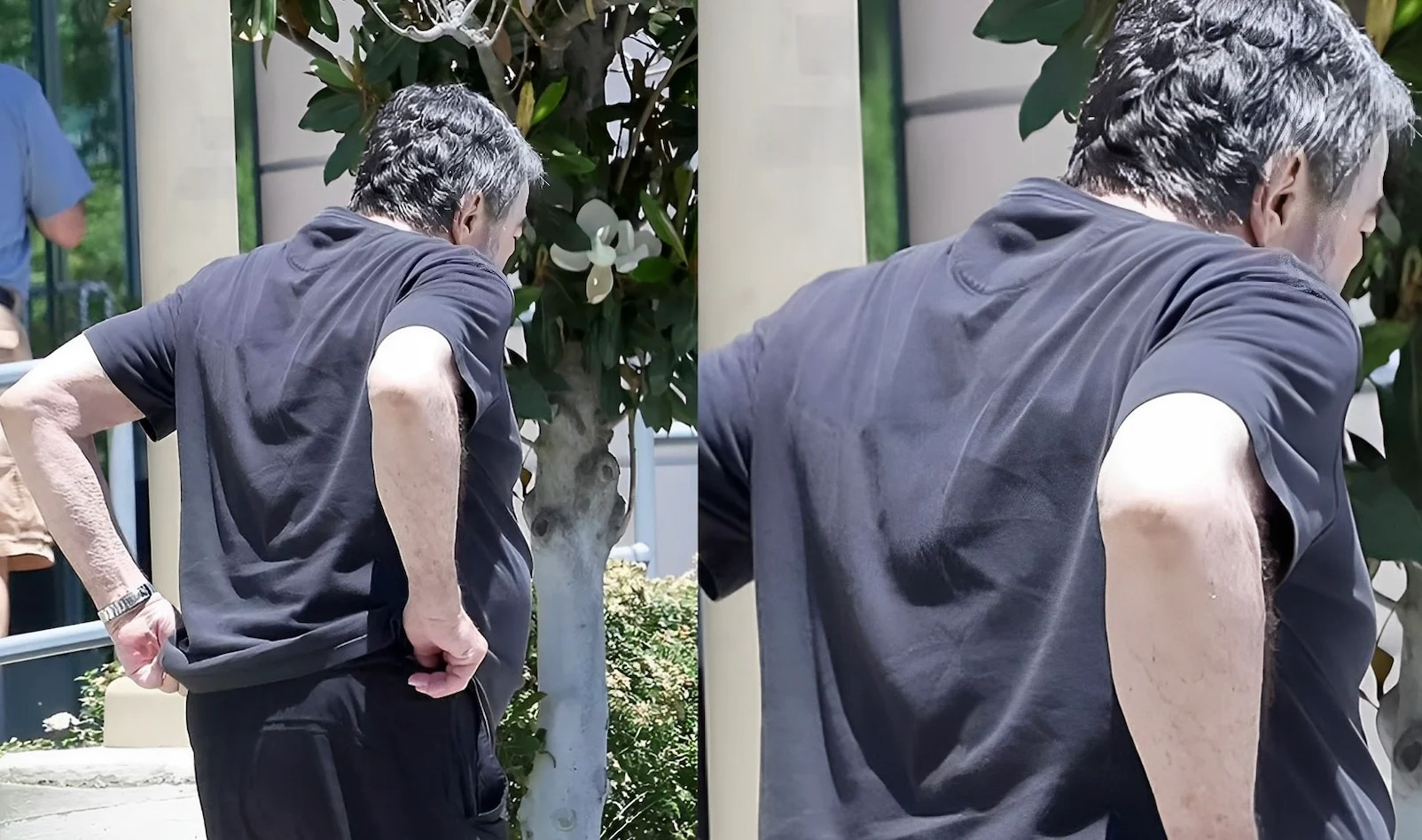 Η πρώτη δημόσια εμφάνιση του αγνώριστου πλέον ηθοποιού, μετά από 9 χρόνια