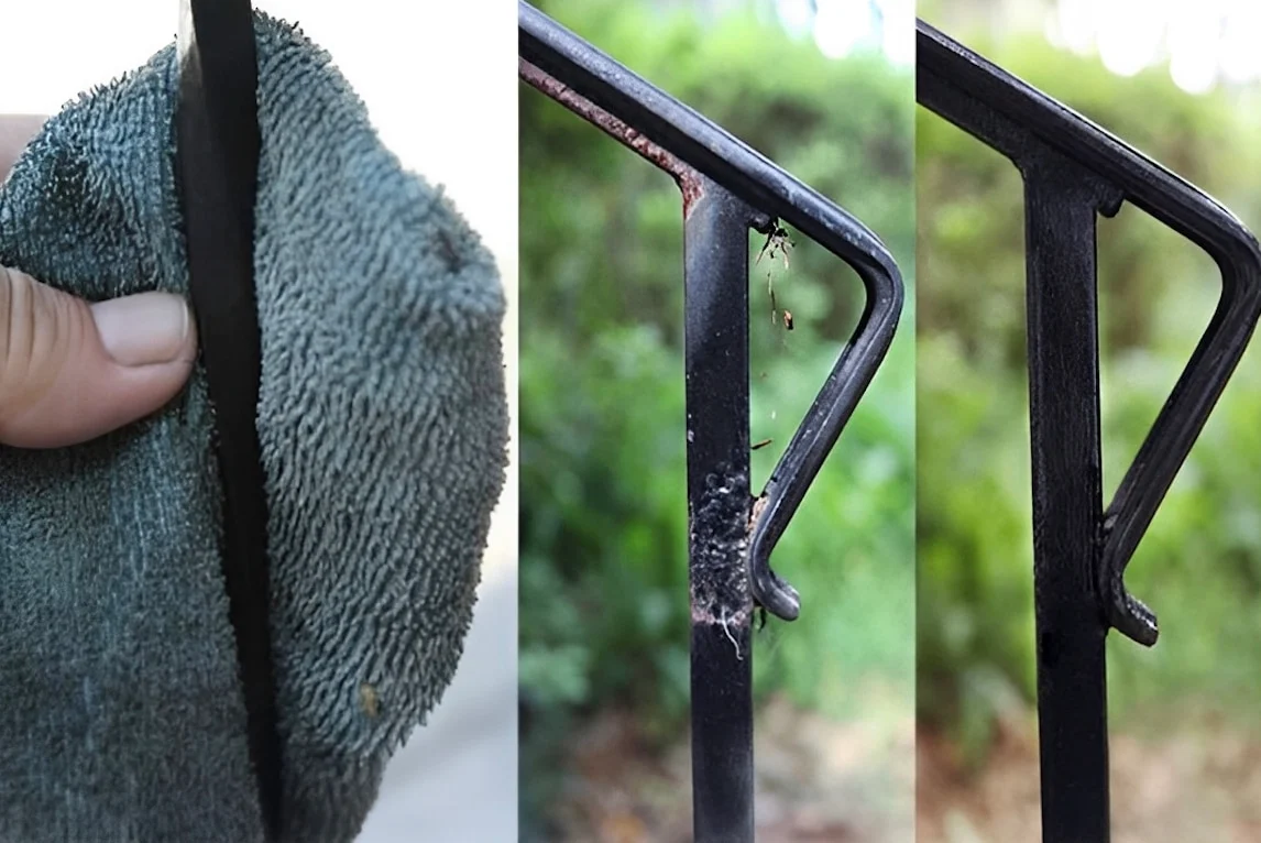 Εξαφανίστε τη σκουριά από τα κάγκελα, με δύο κινήσεις και ένα υλικό από την κουζίνα σας