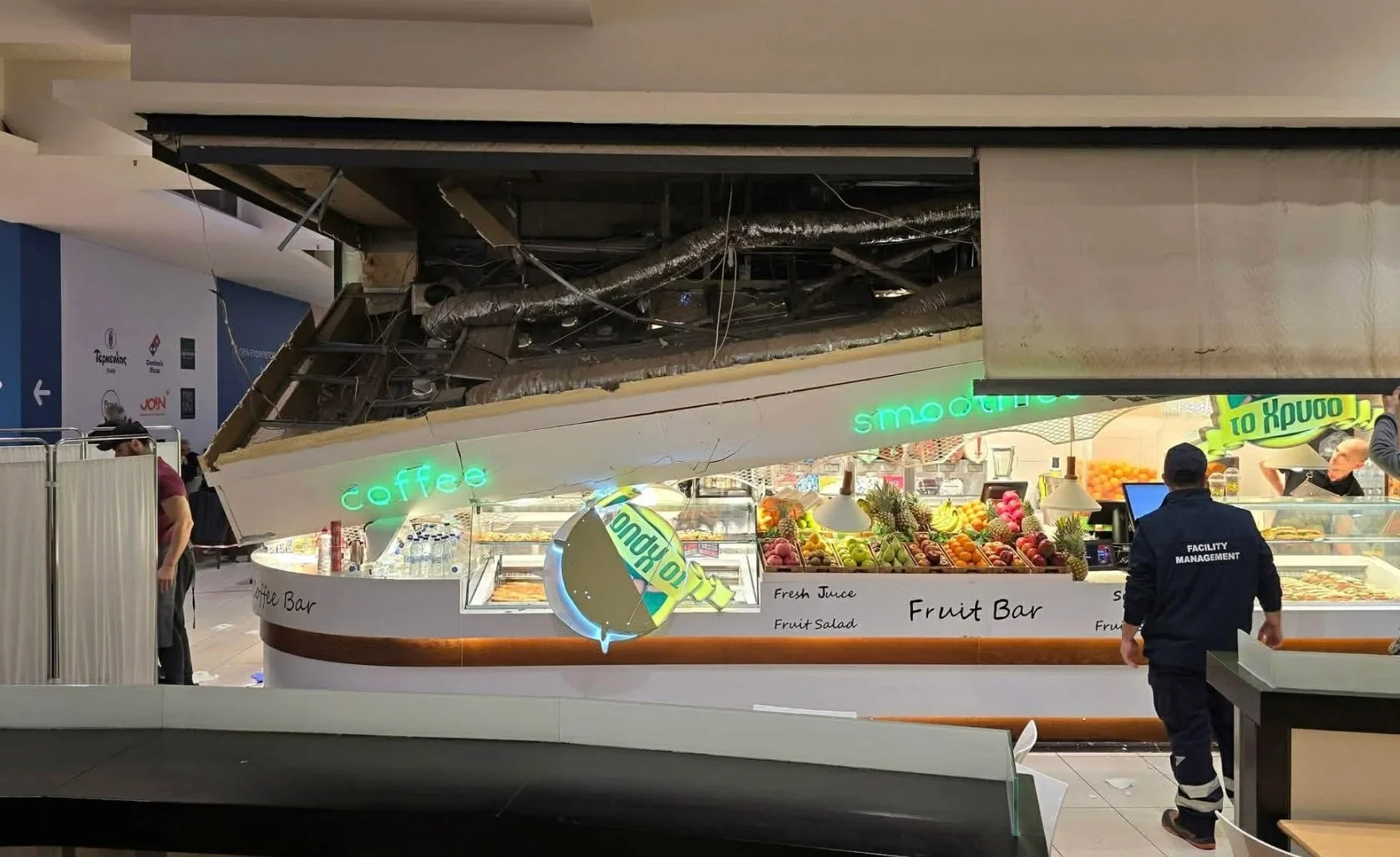 Τpόμος σε πασίγνωστο εμπορικό κέντρο της Ελλάδας γεμάτο κόσμο