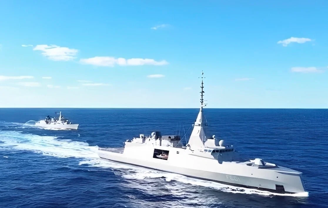 Belharra: Η στιγμή που η φρεγάτα «Κίμων» μπαίνει σε ελληνικά νερά – «Το μέλλον του Πολεμικού Ναυτικού καταπλέει»