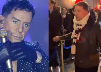 «Κάγκελο» ο κόσμος που περίμενε έξω από την Ακτή Πειραιώς για να δει τον Μαζωνάκη, ξαφνικά τον είδαν μπροστά του και τους κέρασε 1 πράγμα