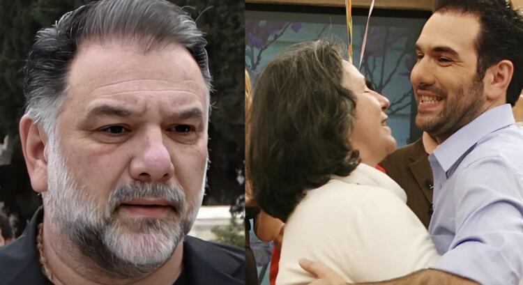 Με τον γιο του στην κηδεία της μαμάς του – Οι φωτογραφίες που ανέβασε η πρώην σύντροφός του