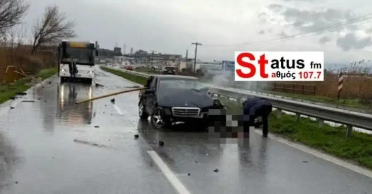 Νεκρός 44χρονος σε τροχαίο δυστύχημα – Εκσφενδονίστηκε από το αυτοκίνητό του το θύμα