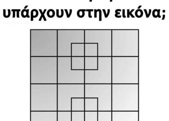 Τεστ IQ μπερδεύει τους χρήστες του διαδικτύου – Πόσα τετράγωνα υπάρχουν στην εικόνα;