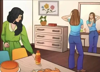 Μπορείτε να βρείτε το λάθος σε αυτή την φωτογραφία με την τραπεζαρία;