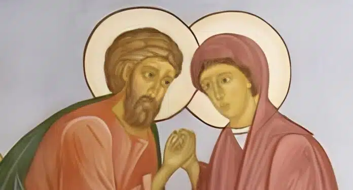 Σήμερα γιορτάζει το ζευγάρι Αγίων σύμβολο Συζυγικής Πίστης και Αγάπης